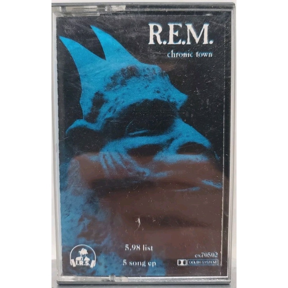 Chronic Town [EP] by R.E.M. (Cassette, Oct-1990, A&M‎ / IRS  (USA)). Excellent